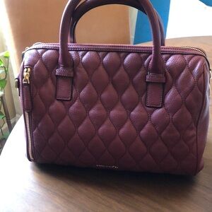 Vera Bradley leather satchel